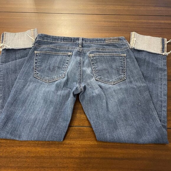 Adriano Goldschmied Women's The Stevie Cuff Jean medium wash size 25 - Picture 9 of 12